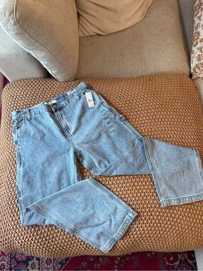 PacSun Baggy Jeans 31x32 Light Wash Wide Leg Denim NWT Streetwear